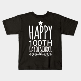 Happy 100th Day of school Kids T-Shirt